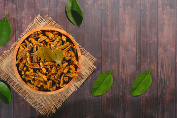 This traditional Indonesian food is called 