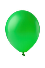 Big helium inflatable latex balloon isolated on white background. Generative AI
