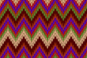 seamless knitted pattern with stripes