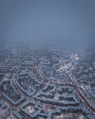 Kharkiv in the winter