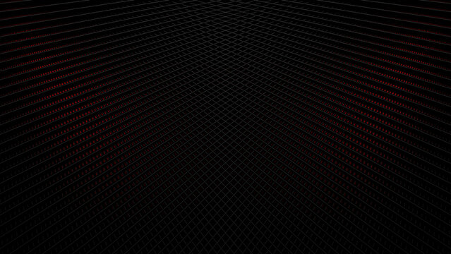 Hintergrund - schwarzes Material und rotes Leuchten