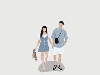 Fototapeta premium Lovely Couple