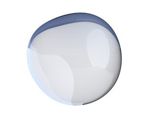 Water bubble, 3d render