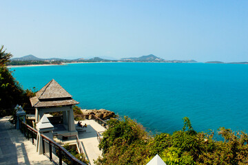 Landscape on the island of Ko Samui, Thailand