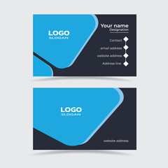 corporate business card template design, contacts card template design, identity, card template design