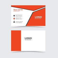 corporate business card template design, corporate identity card template design, contacts card template design