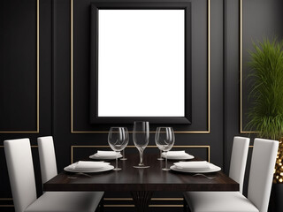 Luxury Modern Frame Mockup Template