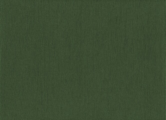 濃い緑色の布の背景テクスチャ