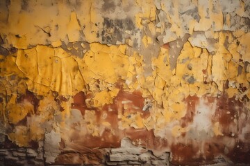 A close up of a wall Generative AI