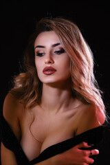 Fototapeta premium bare shoulders blond