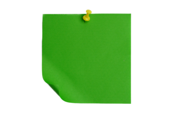 Green Sticky Note Transparent