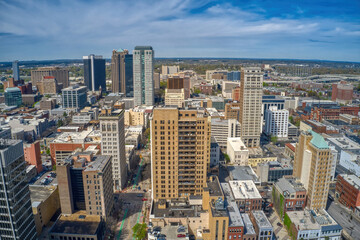 Fototapeta na wymiar Aerial View of Birmingham, Alabama