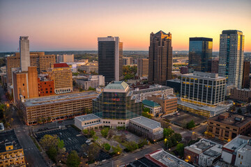Aerial View of Birmingham, Alabama - 588014770