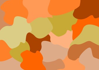 Vintage themed wallpaper consisting of calm and soft colours.