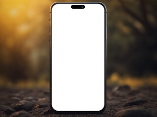 Smartphone Mockup Blank Phone Screen Template For Design, Standard Phone Mockup