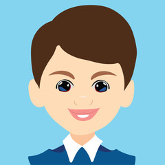 A Cute doll illustration drawing-vector artwork