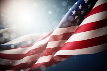 American Flag Patriotic Wallpaper Graphic Resource