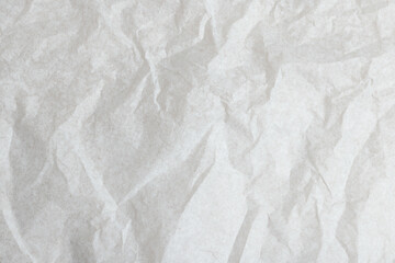 White crumpled paper texture background