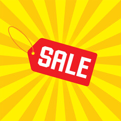 セール広告やポップなどのイメージ