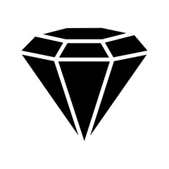 Diamonds icon isolate on transparent background.