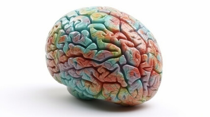 easter egg as human brain Generated AI