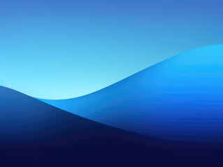 Naklejka premium Blue waves abstract background, liquid art pattern. Generative AI