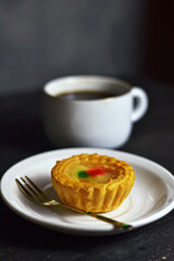 Pie vla agar-agar - a popular Indonesian cake