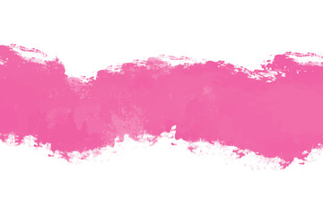 Modern pink brush stroke watercolor design