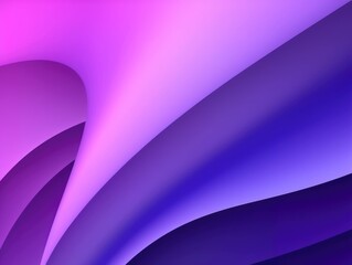 Abstract purple waves background. Generative AI.