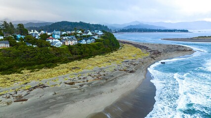 Ocean view in Lincoln City, Oregon