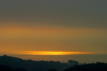 Sunrise over the North Sea - Aberdeen - Scotland - UK