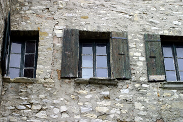 View of the medieval part of Vaison la romaine - Vaucluse - France