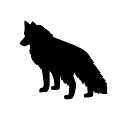 fox head silhouette