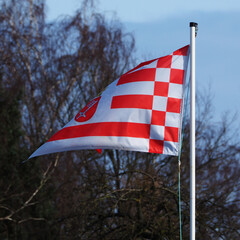 Speckfahne – Bremer  Flagge mit Stadtwappen