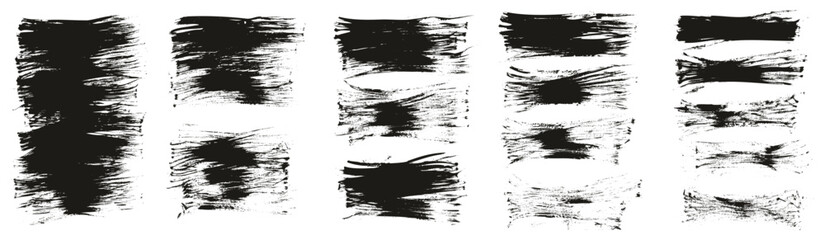 Flat Fan Brush Thin Long Background High Detail Abstract Vector Background MEGA Set 