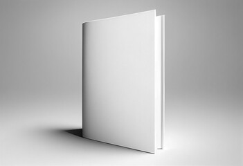 Blank Book With Copyspace - Generative Ai