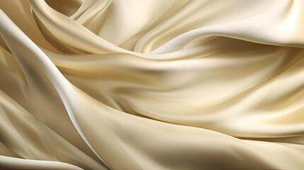 Obraz premium Smooth elegant golden silk or satin luxury cloth texture can use as wedding background. Luxurious background design. In Sepia toned. Retro style. Generative Ai.