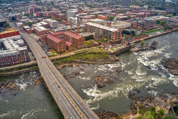 Aerial View of Columbus, Georgia