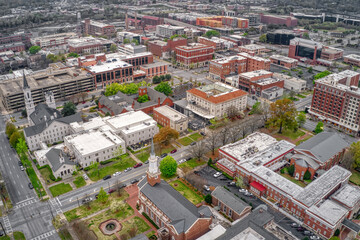 Fototapeta premium Aerial View of Columbus, Georgia