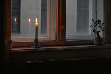 candle in the window