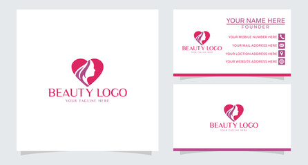 Vector beauty logo design
