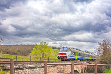 treno tra le nuvole ... !
