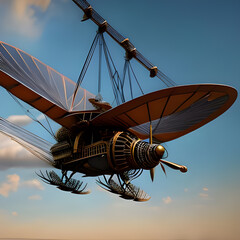 
flying ornithopter version 1 created with Generative AI technology