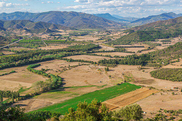 Quirra landscape, Villaputzu. Sardinia, Italy