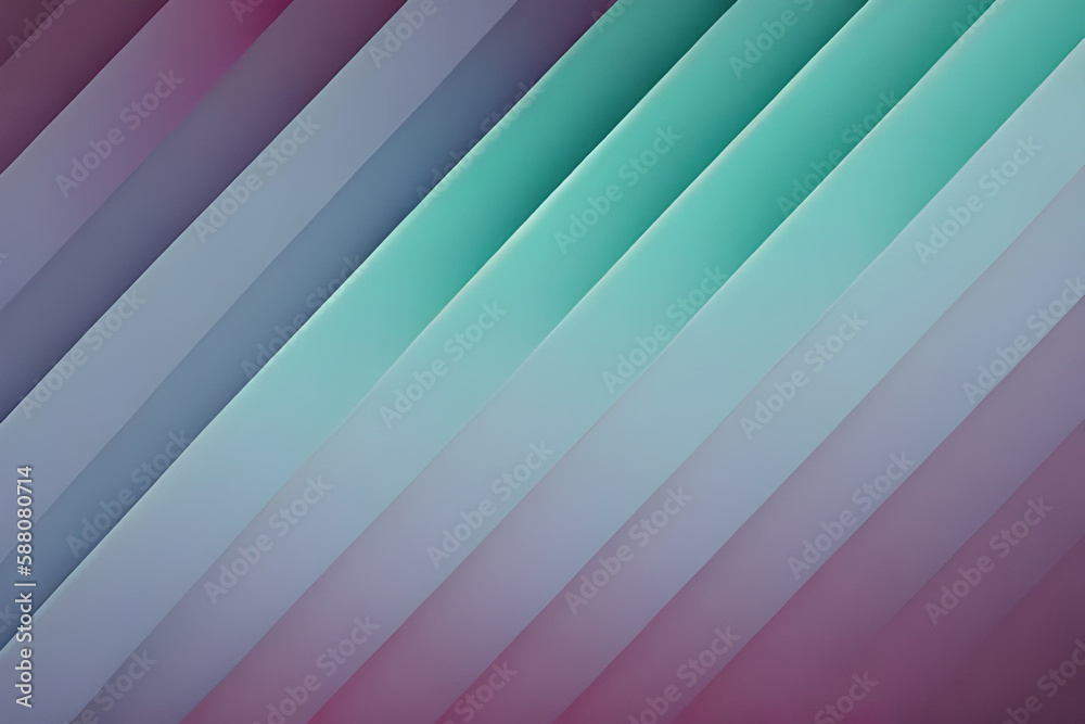Fototapete Simple minimalist retro color trendy background abstract colorful wallpaper and backdrop. Artistic digital art 3d rendering element design material. Magenta. Generative AI.
