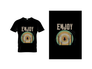 t shirt design with a label. enjoy tendy t shirt design.