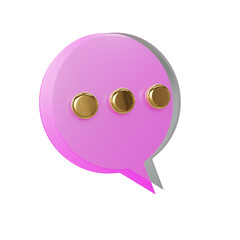 Chat gold icon