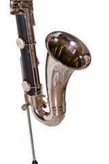 Bass clarinet bell.