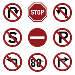 Prohibited symbol VECTOR ICON 