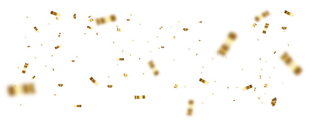 Gold Confetti - obrazy, fototapety, plakaty